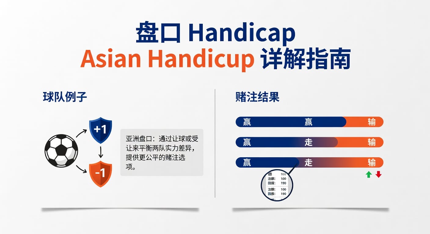 盘口 handicap asian handicap 实战解析｜让球读法与投注技巧