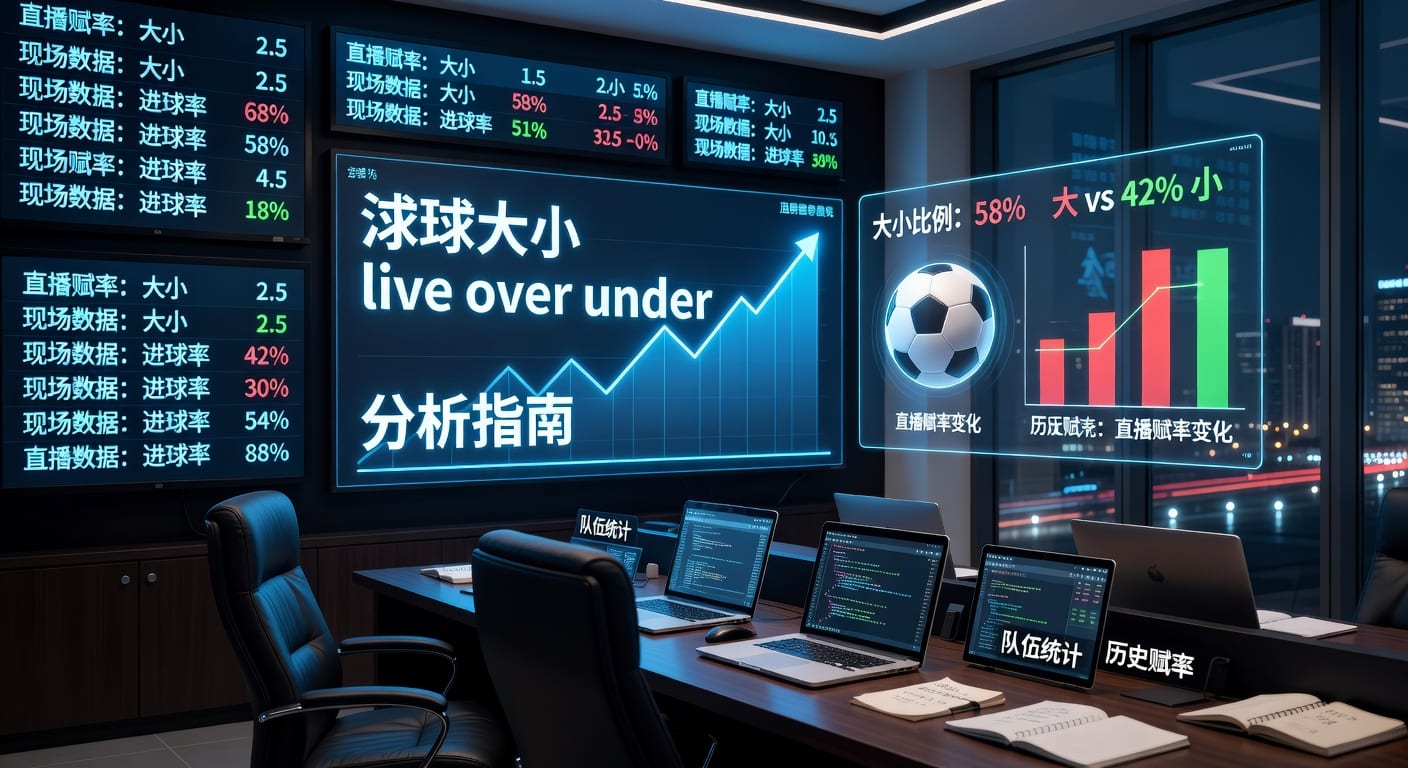 滚球大小 live over under 实时进球盘判断指南