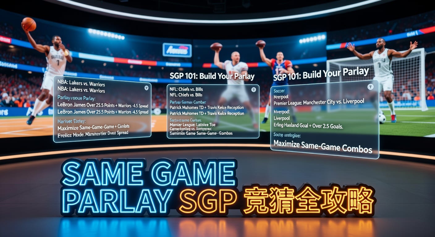 same game parlay SGP：玩法逻辑、组合思路与风控要点