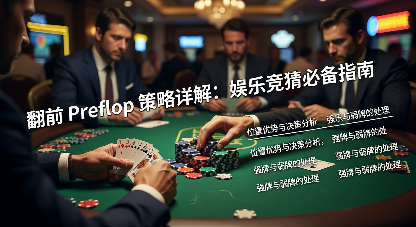 翻前 preflop 实战解析：开局牌力与决策逻辑