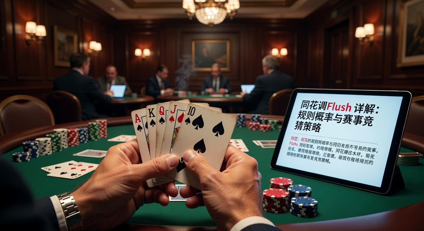 同花 flush 详解：牌型规则、强弱比较与实战判断
