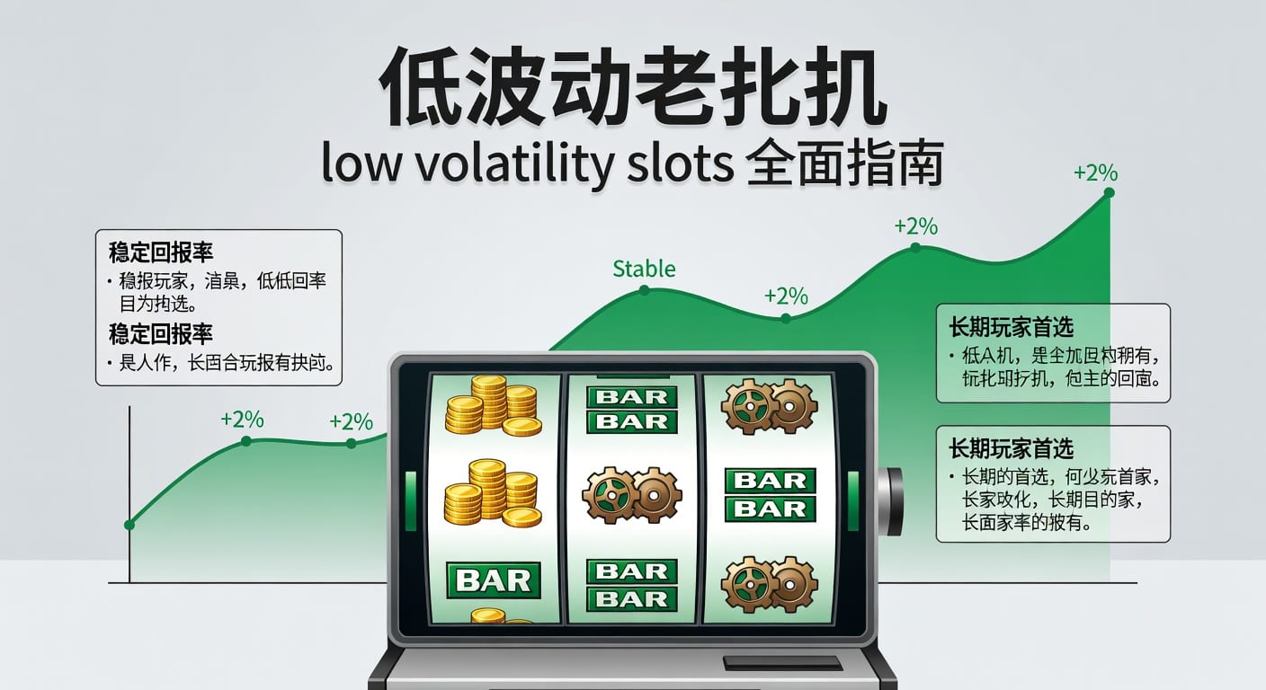 低波动老虎机 low volatility slots：稳健玩法与选择指南