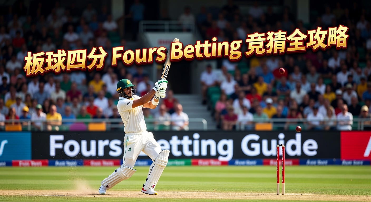 板球四分 Fours Betting 规则与实战判断